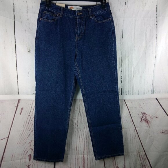Route 66 Original Clothing Co Relaxed Women's Blue Denim Jeans - Picture 1 of 10